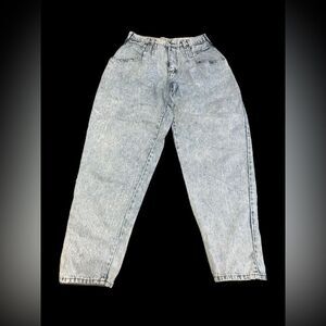 Vintage size 12/30 Brittania Acid Washed Denim
